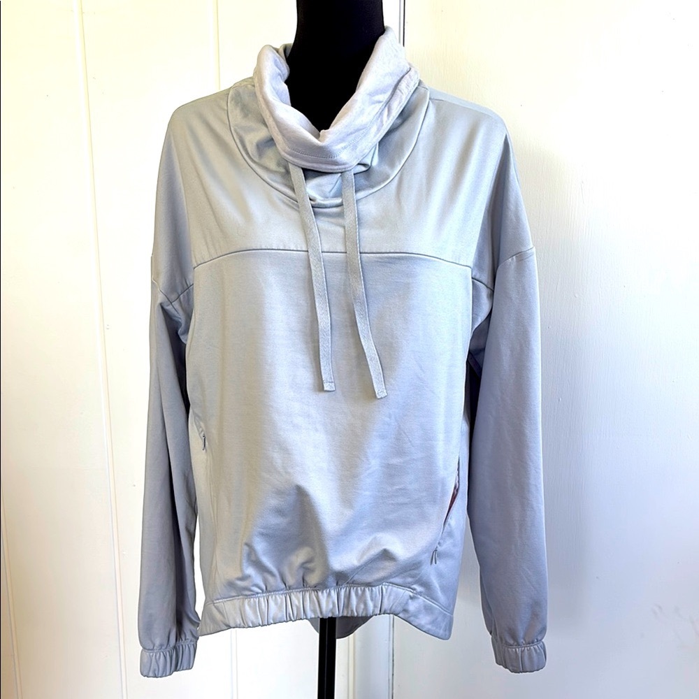 -Fabletics Europa Pullover Cowl Neck Stone Women’… - image 2